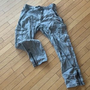 Guess slim tapered cargo pants